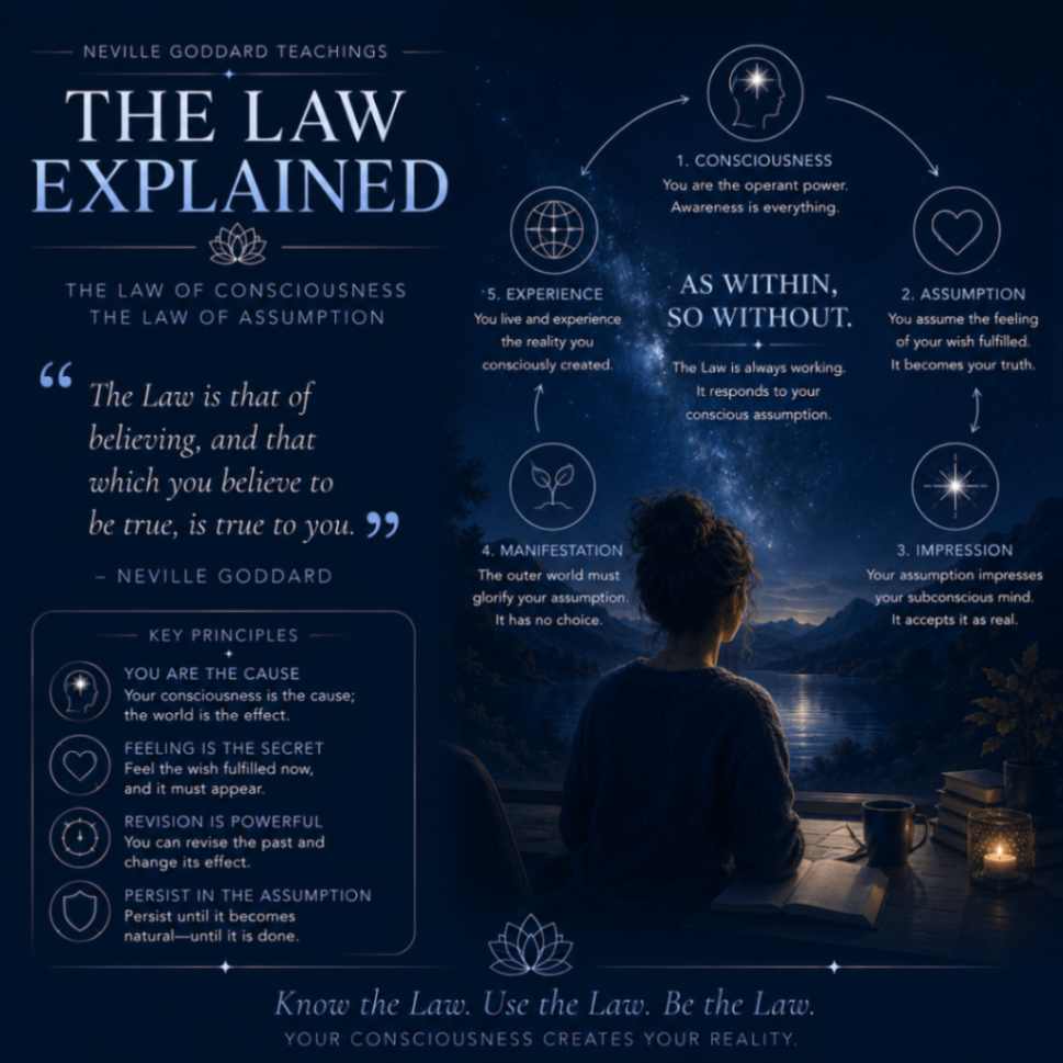 Neville Goddard – The Law Explained